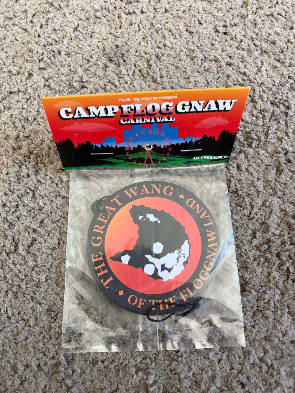 Tyler The Creator Camp Flog Gnaw Carnival Air Freshener